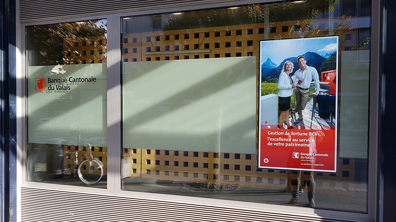 BCVs – Ecrans vitrine