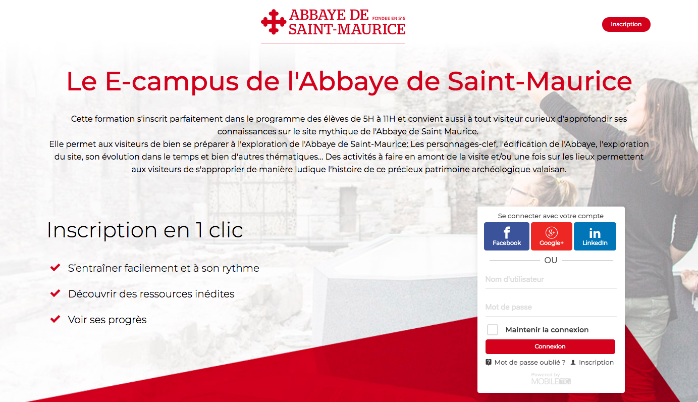Abbaye de Saint-Maurice – E-Campus